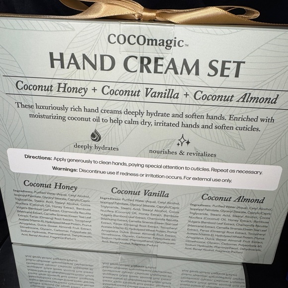 CocoMagic Hand Cream Set - NIP - Picture 3 of 3